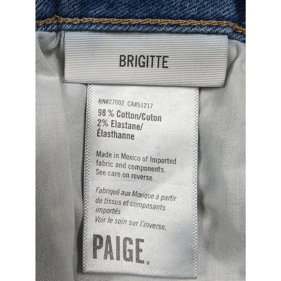 REFRESHED- Paige Distressed Handcrafted Denim Midi Skirt - Picture 4 of 5